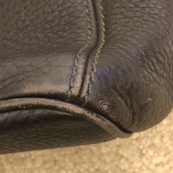 Coach Sonoma Pebbled Leather bag in Chocolate Brown. Vintage 4923 - Picture 6 of 8